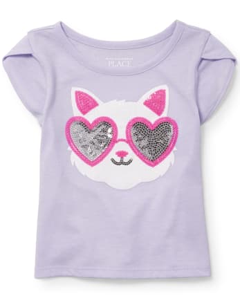 Baby And Toddler Girls Embellished Top