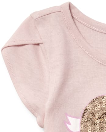 Baby And Toddler Girls Embellished Top