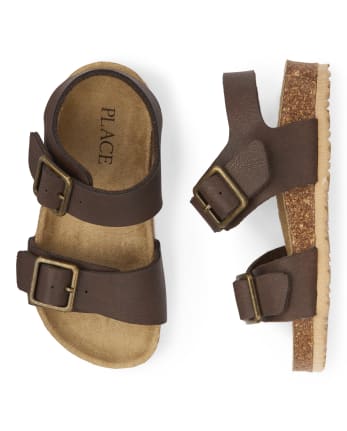 boys double strap sandals
