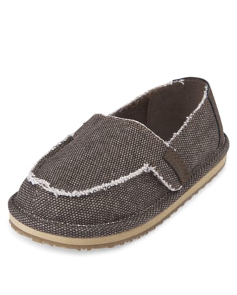 Toddler Boys Canvas Slip on Shoes