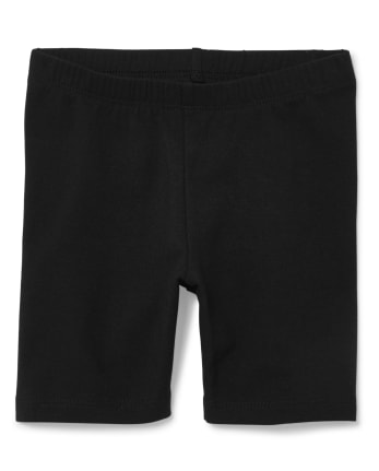 Pack of Three The Childrens Place Girls Solid Bike Shorts