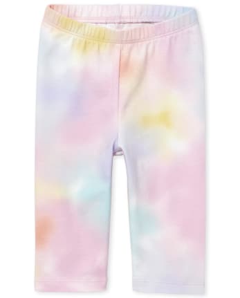 Toddler Girls Print Capri Leggings