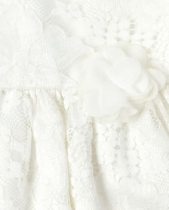 Baby And Toddler Girls Floral Lace Dress