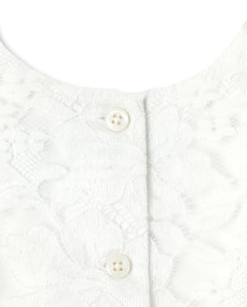 Baby And Toddler Girls Floral Lace Dress