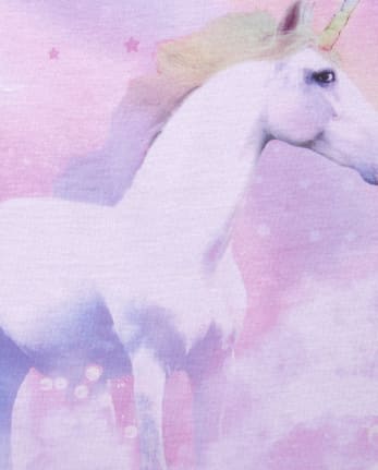 Girls Rainbow Unicorn Nightgown
