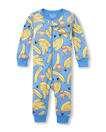 Baby And Toddler Boys Family Snug Fit Cotton One Piece Pajamas