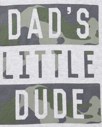 Baby And Toddler Boys Dad Snug Fit Cotton Pajamas