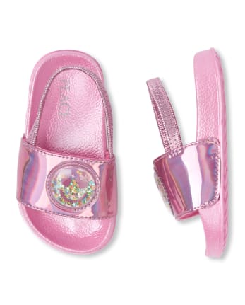 holographic pink slides