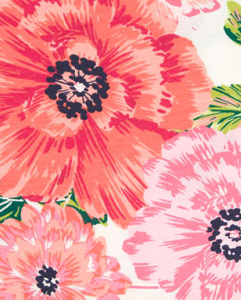 Girls Floral Print Dress