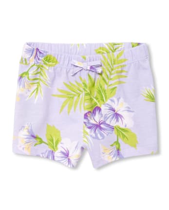 Baby And Toddler Girls Mix And Match Print Shorts