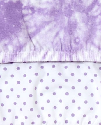 Pack de 5 bralettes con efecto tie-dye para niñas