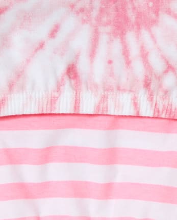 Pack de 5 bralettes con efecto tie-dye para niñas