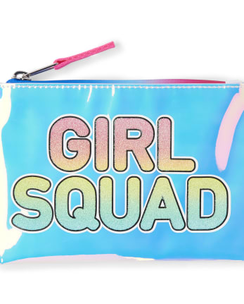 Girls Squad Unicorn Clear Backpack