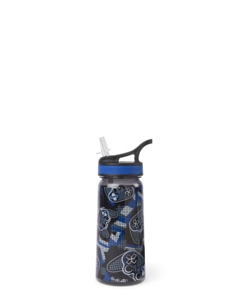 Boys Video Game Water Bottle  The Children's Place - BLACK