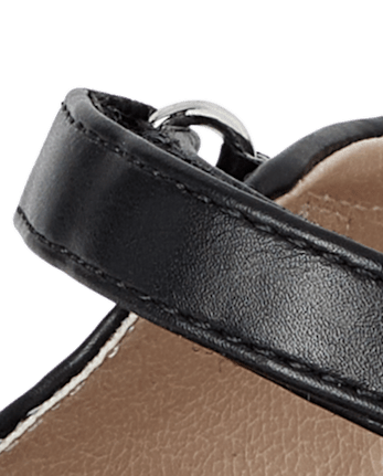 Toddler Girls Embroidered Cat Mary Jane Shoes