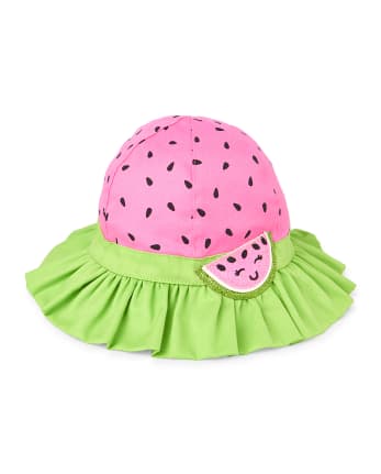 Toddler Girls Polka Dot Bucket Hat