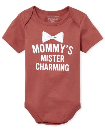 Body con estampado de mamá para bebés niños