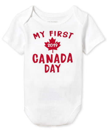 Baby Canada Day 2019 Graphic Bodysuit
