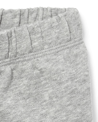 Pantalones cortos de rizo francés uniformes para bebés y niños pequeños