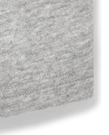 Pantalones cortos de rizo francés uniformes para bebés y niños pequeños