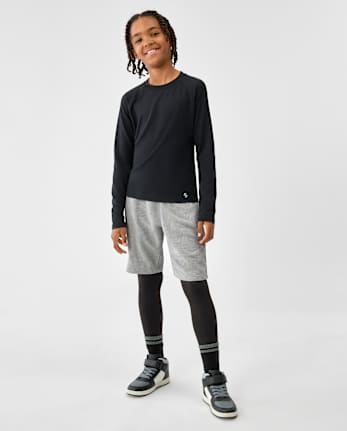 Short d'uniforme en molleton pour garçon