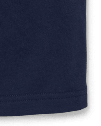 Pantalones cortos de felpa francesa uniforme para niños