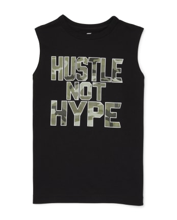 Boys Mix And Match Graphic Muscle Tank Top