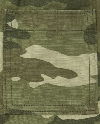 Boys Camo Pull On Cargo Shorts