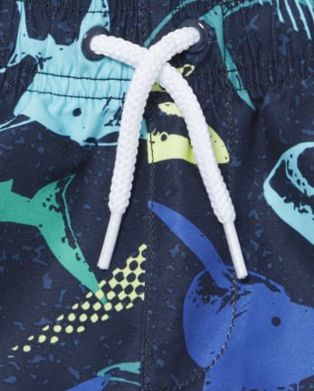 Bañador tipo tiburón para bebés y niños pequeños