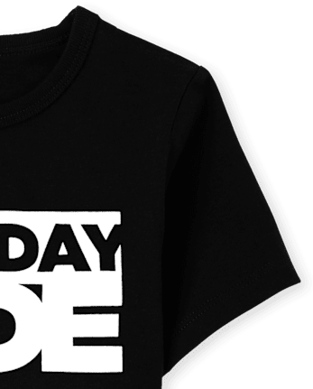 Baby And Toddler Boys Matching Family Birthday Graphic Tee