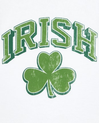 Camiseta Infantil St. Patrick's Day - 'Can't Pinch This' Verde Tamanho 8
