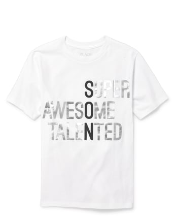 Boys Matching Family Foil Son Graphic Tee