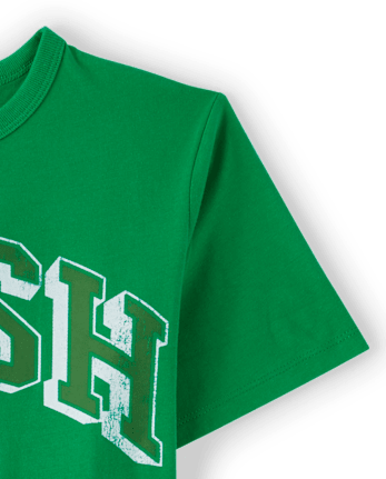 Boys Matching Family Shamrock Graphic Tee