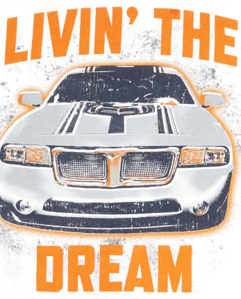 Boys Car Graphic Tee