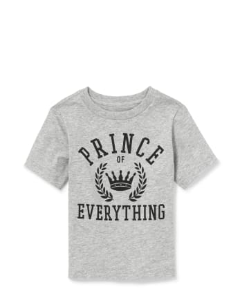 Baby And Toddler Boys Matching Family Prince Graphic Tee