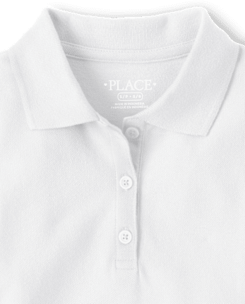 uniformes pour fille Pique Polo - Plus