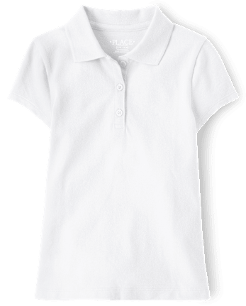 uniformes pour fille Pique Polo - Plus