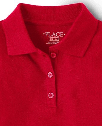 uniformes pour fille Pique Polo - Plus