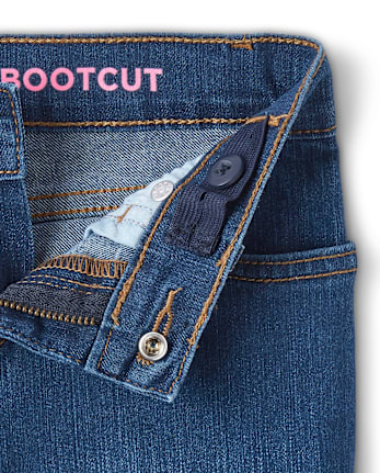 Girls Bootcut Jeans - Plus