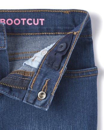Girls Basic Bootcut Jeans