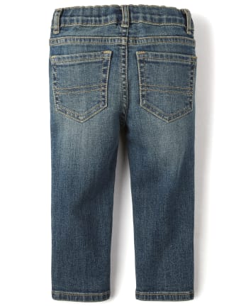 Baby And Toddler Boys Basic Straight Stretch Jeans