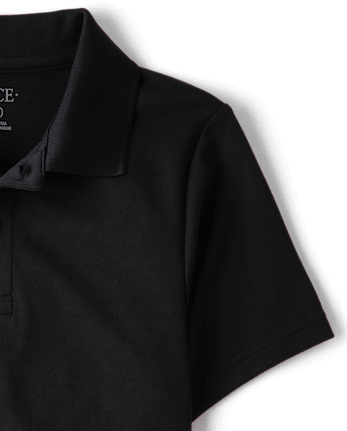 Polo de rendimiento de uniforme para niños