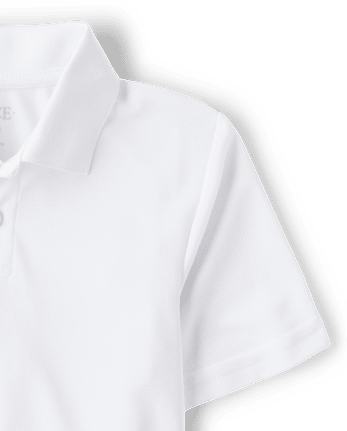 Polo de rendimiento de uniforme para niños