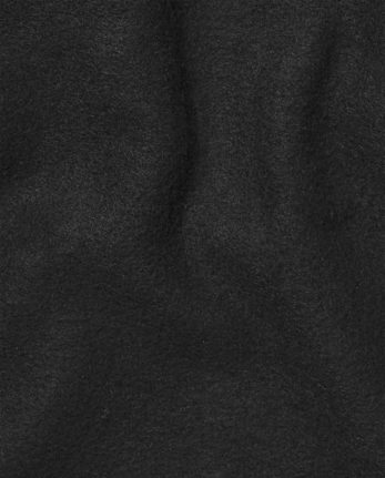 Sweat à capuche zippé Uniform French Terry pour fille - BLACK