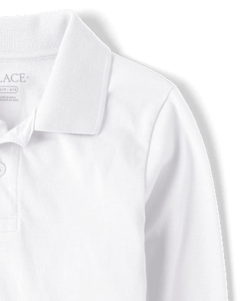 Polo en jersey doux d'uniforme pour garçon