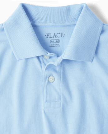 The Children's Place Boys' 2 Pack Long Sleeve Soft Jersey Polo 