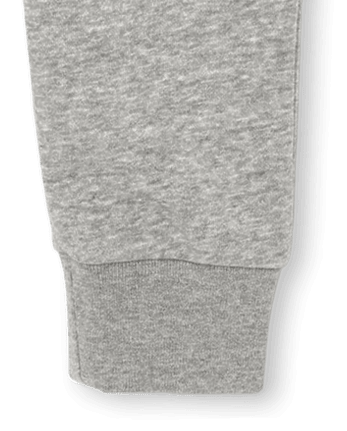 Pantalones de chándal de forro polar activo uniforme para niños