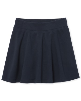 Girls Uniform Active French Terry Knit Skort | The Children's Place - TIDAL