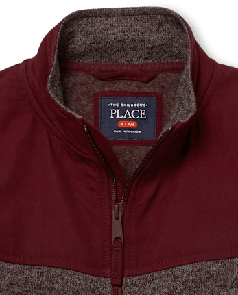 Veste de randonnée en molleton uniforme pour garçon