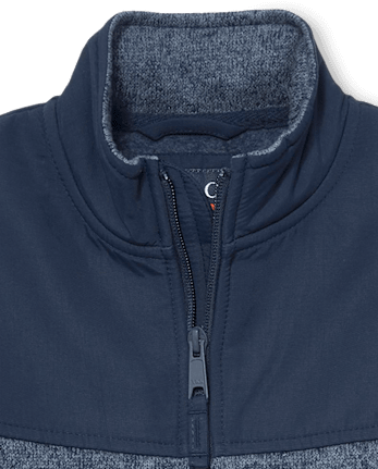 Boys Sweater Fleece Trail Jacket